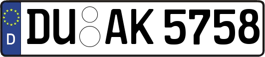 DU-AK5758