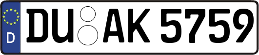 DU-AK5759