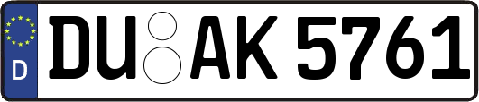 DU-AK5761