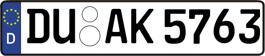 DU-AK5763