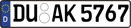 DU-AK5767