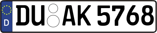 DU-AK5768