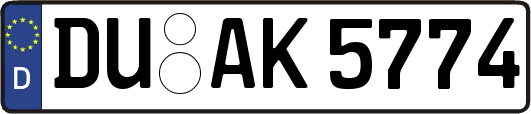 DU-AK5774