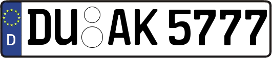 DU-AK5777