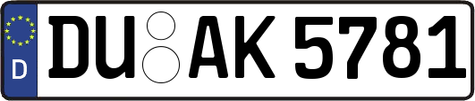 DU-AK5781