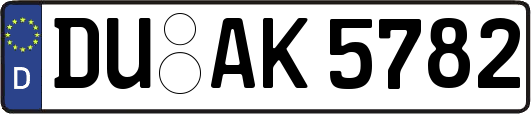 DU-AK5782