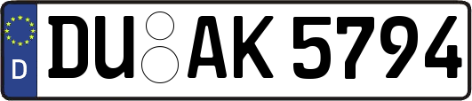DU-AK5794