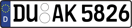 DU-AK5826