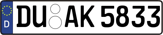 DU-AK5833