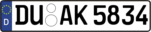 DU-AK5834