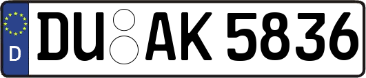 DU-AK5836