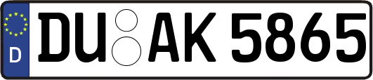 DU-AK5865