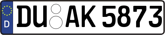 DU-AK5873