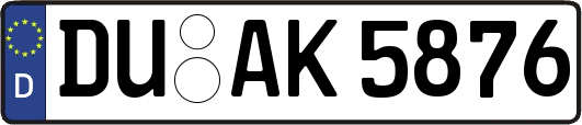 DU-AK5876