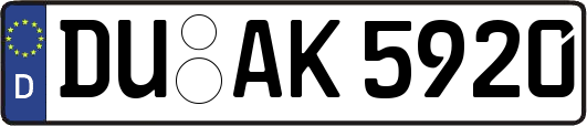 DU-AK5920