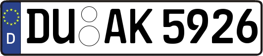 DU-AK5926