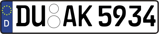 DU-AK5934