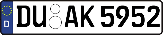 DU-AK5952