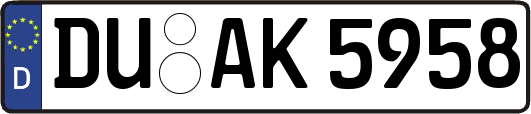 DU-AK5958