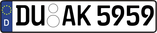 DU-AK5959