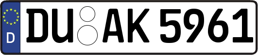 DU-AK5961
