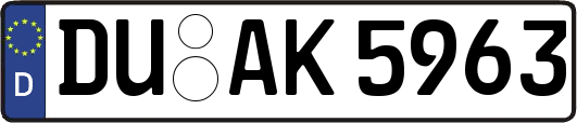 DU-AK5963