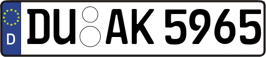 DU-AK5965
