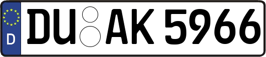 DU-AK5966