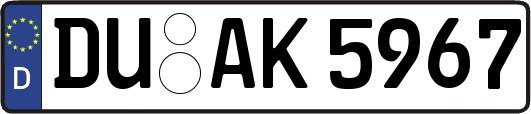 DU-AK5967