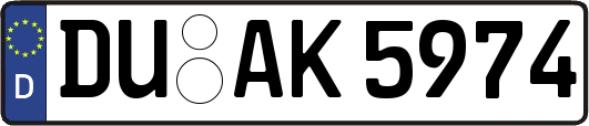 DU-AK5974