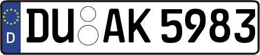 DU-AK5983