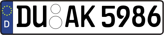 DU-AK5986