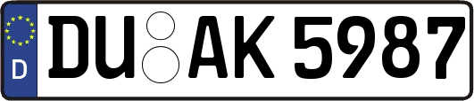 DU-AK5987