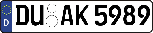 DU-AK5989