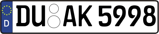 DU-AK5998