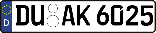 DU-AK6025