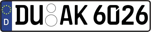 DU-AK6026