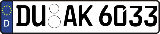 DU-AK6033