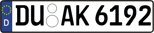 DU-AK6192