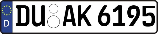 DU-AK6195