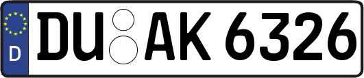 DU-AK6326
