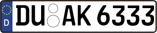 DU-AK6333