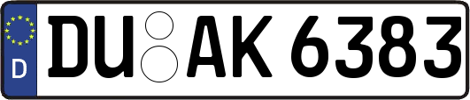 DU-AK6383