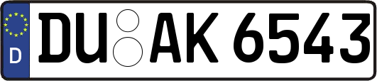 DU-AK6543