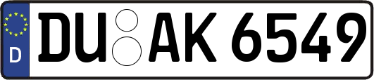 DU-AK6549
