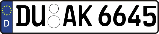 DU-AK6645