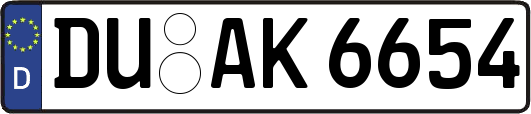DU-AK6654