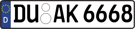 DU-AK6668