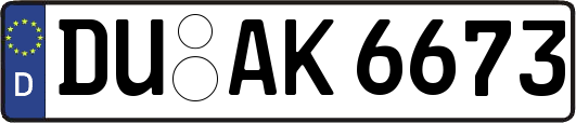 DU-AK6673