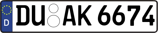 DU-AK6674